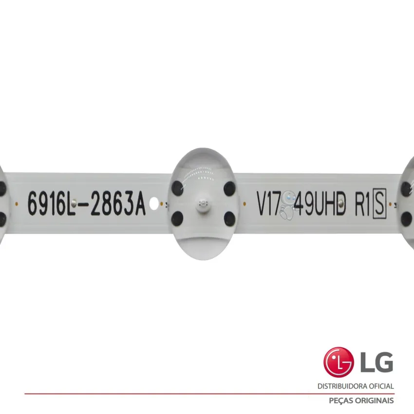 KIT BARRAMENTO LED LG 49UJ6565 49UJ6525 AGF30001201 AGF30001101 | ORIGINAL