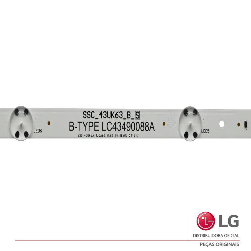 KIT BARRAMENTO LG 43LJ5500 43LJ551C 43LJ5550 43LK5700 43LK571C 43LK5750 43UK6310 43UJ6300 AGF78860201 AGF78899502