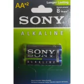 PILHA AA ALCALINA SONY CARTELA COM 2 PILHAS