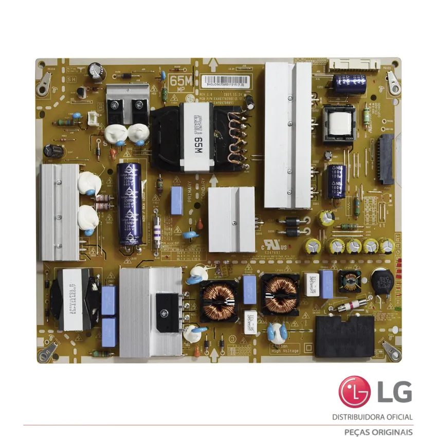 PLACA FONTE LG 65SK8500 65SM9000 EAY64708651 EAX67742501 NOVA 