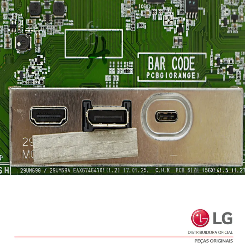 Placa Principal Lg 29um69g 29um69g-B 29um69g-Bf Ebr84201603 Ebu64069404 EBU64069403 Eax67464701