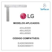 CABO FLAT LG 43UJ6300 49UJ6525 49UJ6565 EAD63969909 EAD63969911 | ORIGINAL