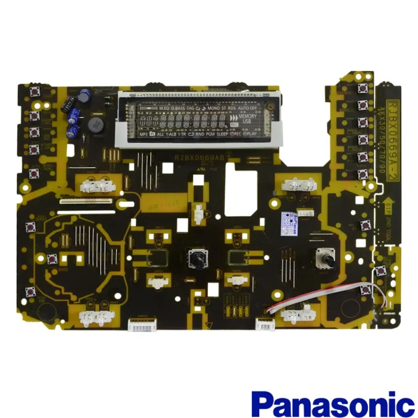 PLACA DO DISPLAY PANASONIC SA-AKX70 RJBX0669AB RJBX0669A NOVA