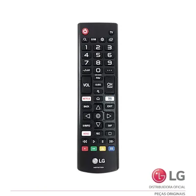 CONTROLE REMOTO LG 32LM620B 32LM621C 32LM625B 43LM6300 43LM631C 43UM7300 AKB75675304 AKB75675325 | ORIGINAL