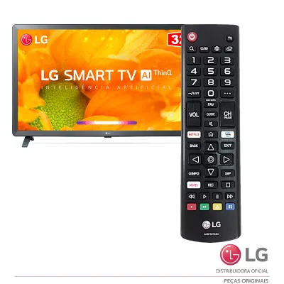 CONTROLE REMOTO LG 32LM620B 32LM621C 32LM625B 43LM6300 43LM631C 43UM7300 AKB75675304 AKB75675325 | ORIGINAL