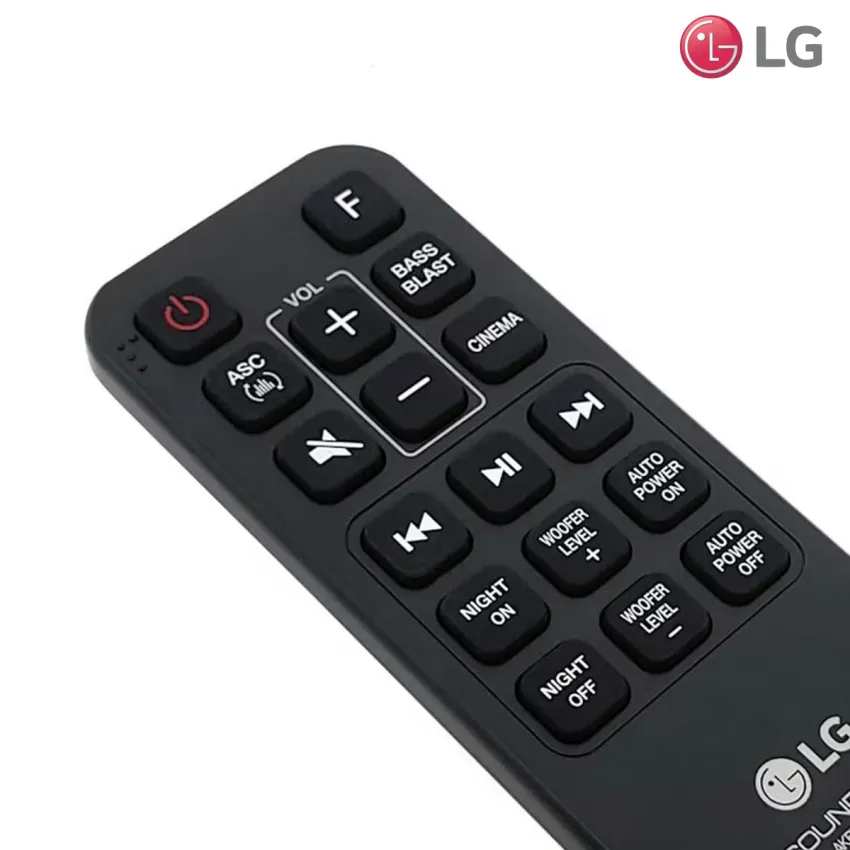CONTROLE REMOTO SOUND BAR LG SK4D SQC2 AKB74815371 | NOVO