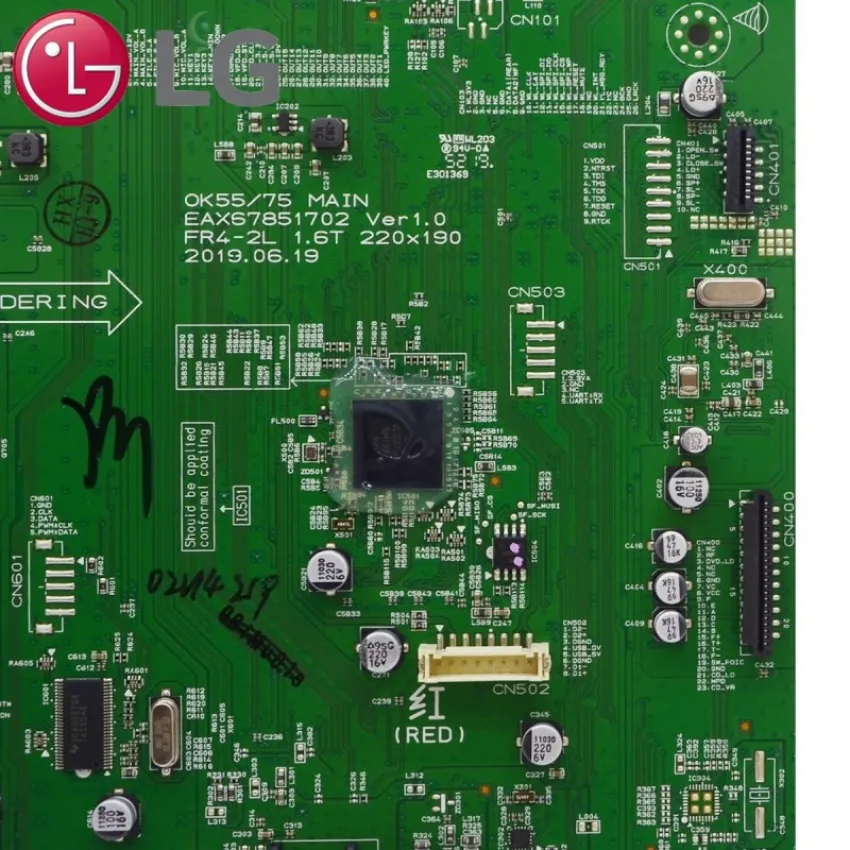 PLACA PRINCIPAL LG OK55 EBR85801102 EBR85801116 EBR89361801 EBR85801103 EAX67851702 | NOVA