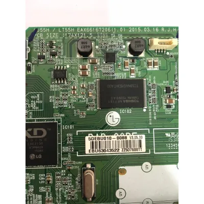 PLACA PRINCIPAL 32LF550B 32LF565B EBU63043522 EBT63693001 EAX66167206 (SEMI NOVA)