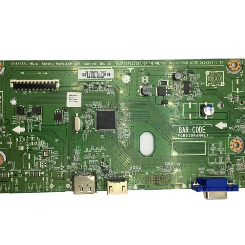 PLACA PRINCIPAL LG 24BL550J-B EBU65082901 EAX67185202 NOVA - ORIGINAL