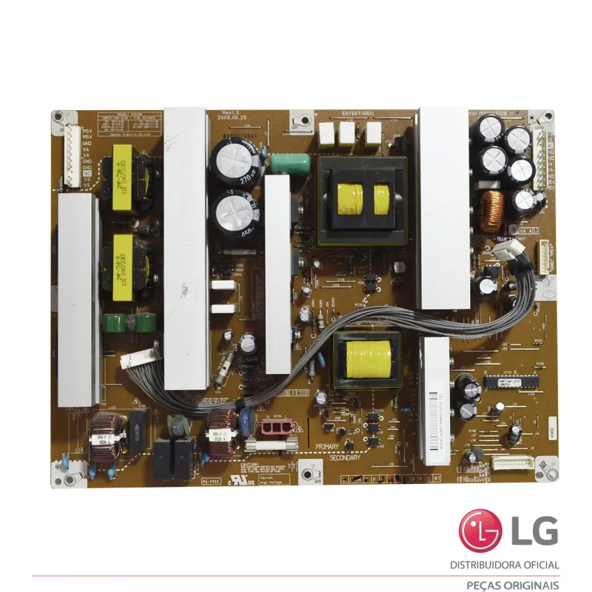 PLACA FONTE 50PS80BD EAY60716801 PSC10300B (SEMI NOVA)