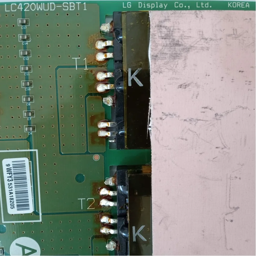 PLACA INVERSORA 42LH70 6632L-0531A (SEMI NOVA) LC420WUD-SBT1