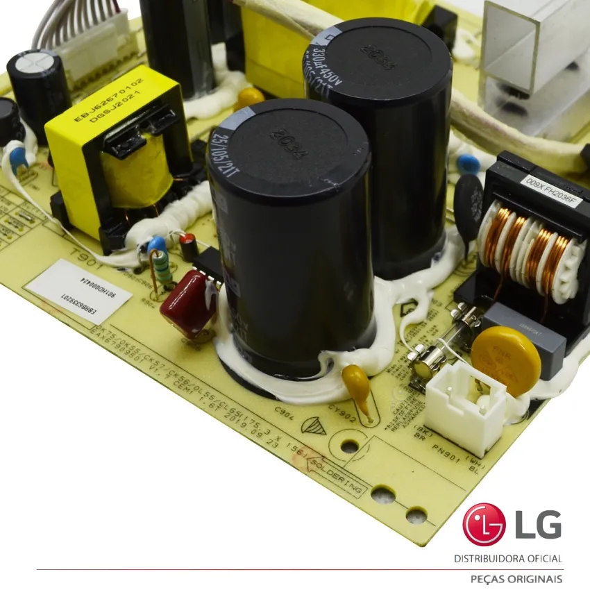 PLACA FONTE LG OK75 EBR86182601 EBR86339201 EAX67909501 NOVA | ORIGINAL
