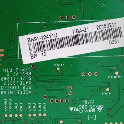 PLACA PRINCIPAL SAMSUNG LS20C301 S20C301FL BN91-12411U BN41-01967A - SEMI NOVA