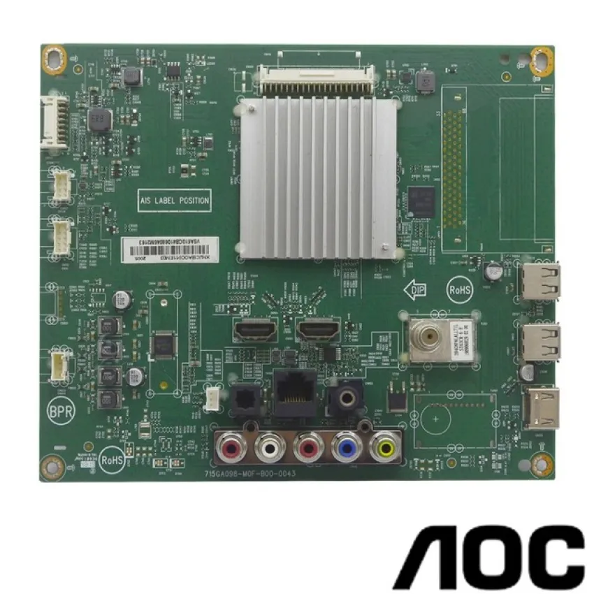 PLACA PRINCIPAL AOC 43S5295/78G 43S5295 715GA098-M0F-B00-004G / 715GA098-M0F-B00-0043 | ORIGINAL