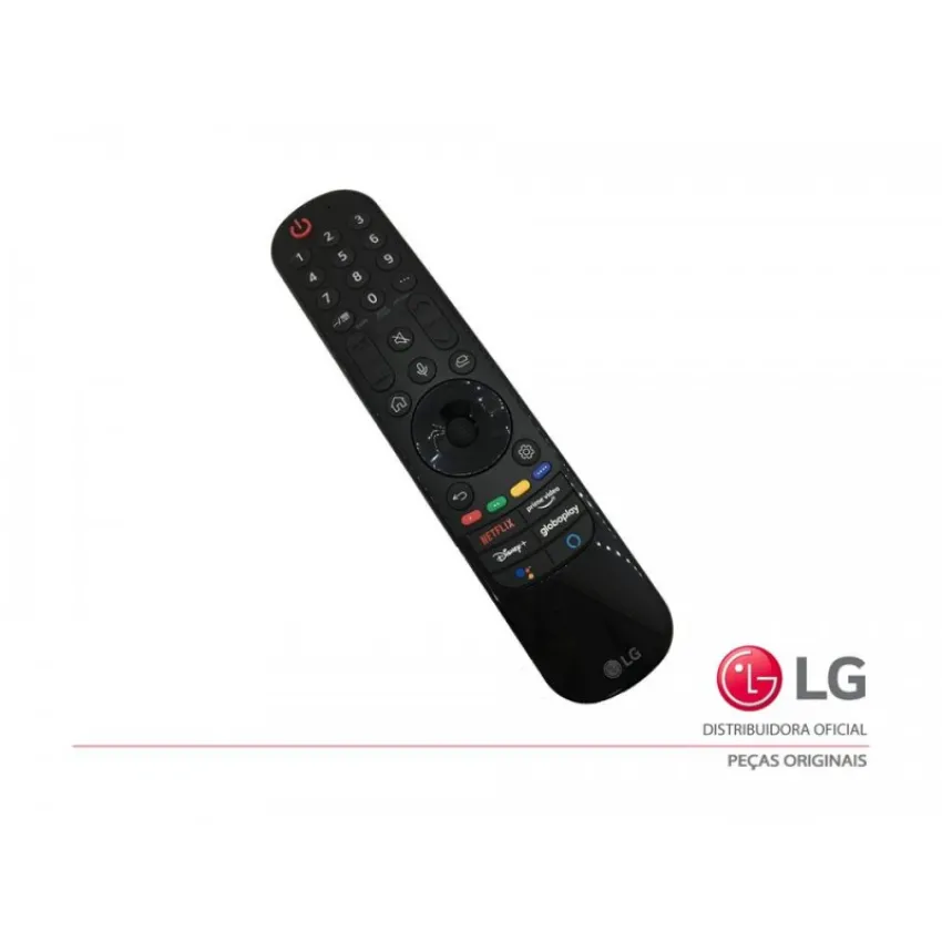 CONTROLE REMOTO MAGIC LG AN-MR21GA MR21GC AKB76036203 AKB76036503 AKB76039703 AKB76039704 *NETFLIX PRIME VÍDEO DISNEY+