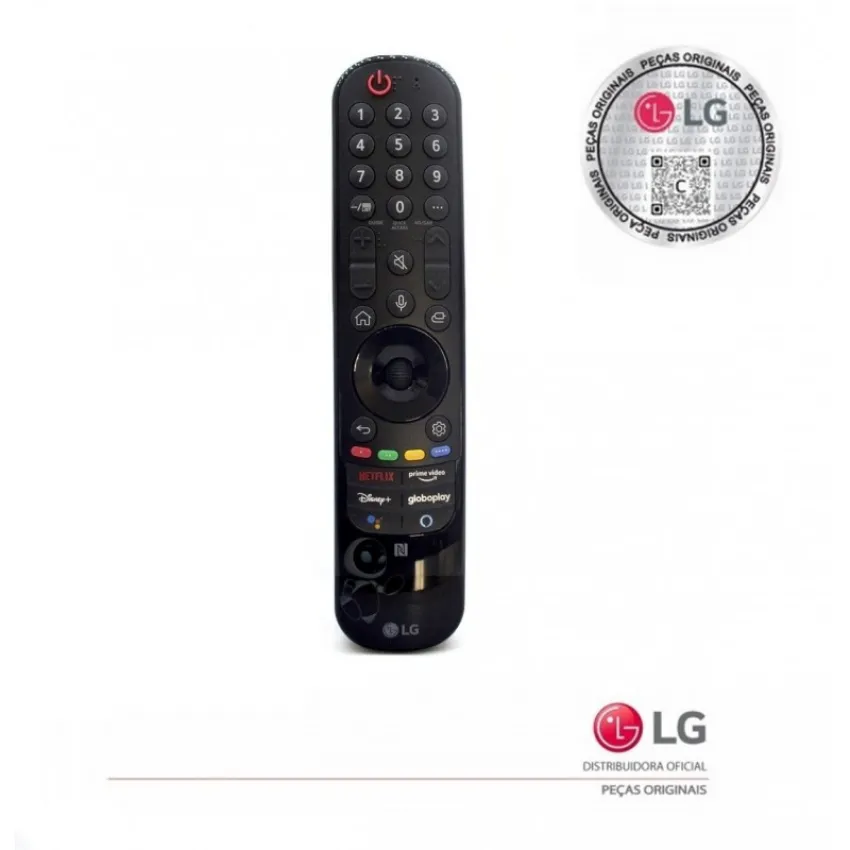 CONTROLE REMOTO MAGIC LG AN-MR21GA MR21GC AKB76036203 AKB76036503 AKB76039703 AKB76039704 *NETFLIX PRIME VÍDEO DISNEY+