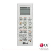 CONTROLE REMOTO AR CONDICIONADO LG ASNW092BRG2 ASNW122BRG2 AKB74375403 AKB74675304 NOVO - ORIGINAL