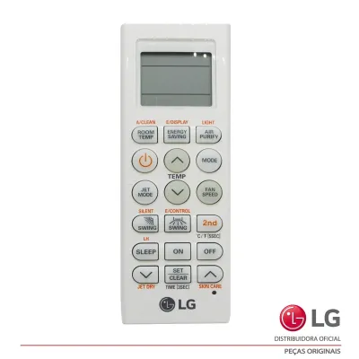 CONTROLE REMOTO AR CONDICIONADO LG ASNW092BRG2 ASNW122BRG2 AKB74375403 AKB74675304 NOVO - ORIGINAL