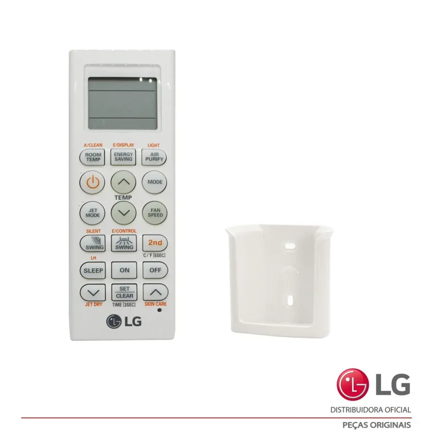 CONTROLE REMOTO AR CONDICIONADO LG ASNW092BRG2 ASNW122BRG2 AKB74375403 AKB74675304 NOVO - ORIGINAL