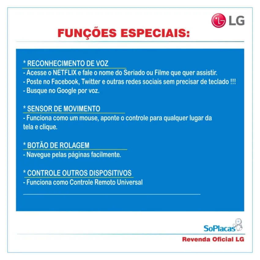 CONTROLE REMOTO LG AN-MR700 AN-MR600 AN-MR 650 AN-MR500 OLED55B6P AKB75455601 AKB75455602 ORIGINAL!!!