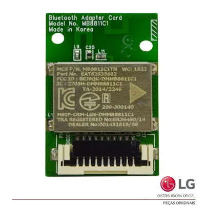 PLACA BLUETOOTH LG CK43 CK56 CK99 OK55 OK75 OK99 CL65 CL87 CL88 CL98 SK4D EAT62833602 EAT62833604 EAT62833605