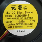 MICROVENTILADOR / COOLER / VENTUINHA SCBD12B4S 12V 0.62A TXFEKG4VJM8A