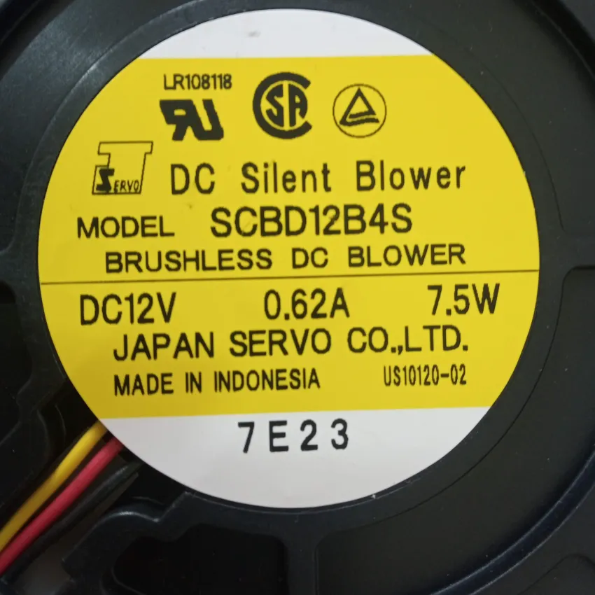 MICROVENTILADOR / COOLER / VENTUINHA SCBD12B4S 12V 0.62A TXFEKG4VJM8A