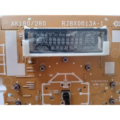 PLACA DO DISPLAY PANASONIC AK180 RJBX0613A RJBX0613 NOVA