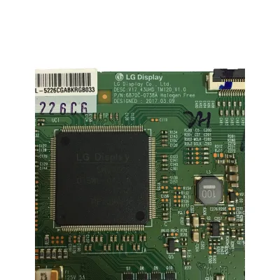 PLACA T-CON PHILCO 6870C-0738A NOVA - ORIGINAL