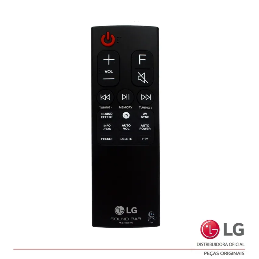 CONTROLE REMOTO SOUNDBAR LG SK6 SK6FF AKB75595312 NOVO | ORIGINAL
