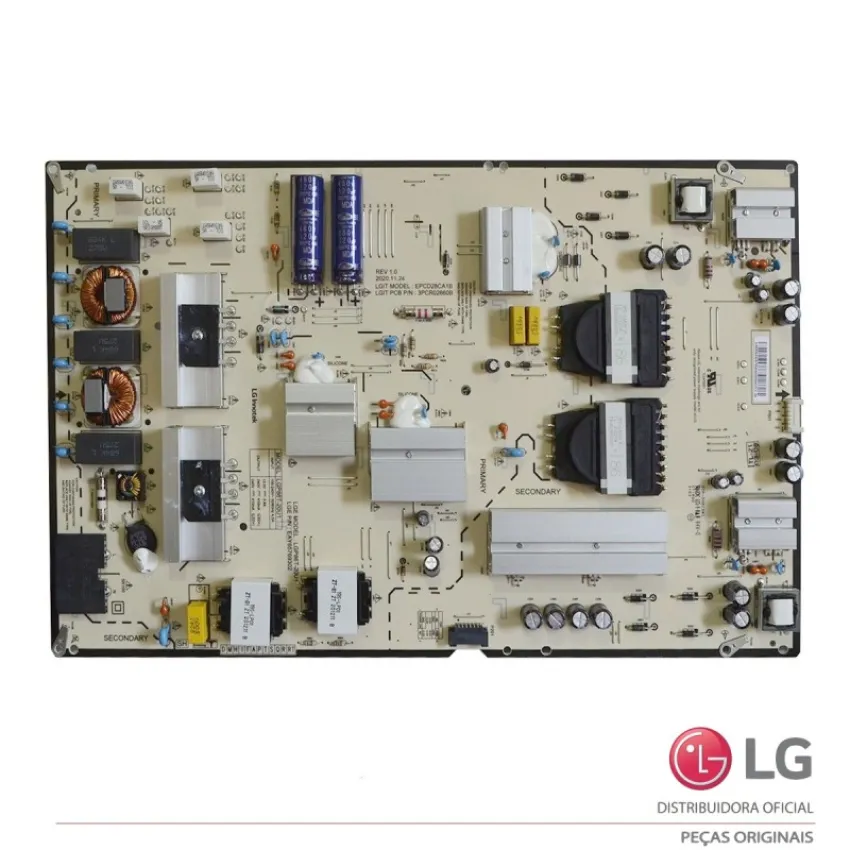 PLACA FONTE LG 86UN8000 86UN8000PSB 3PCR02660A LGP86T-20U1 EAY65769301 EAY65769302 NOVA | ORIGINAL