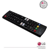 CONTROLE REMOTO SMART TV LG AKB76037602 AKB76040312 AKB76040304 *NETFLIX * PRIME VÍDEO * DISNEY + * GLOBOPLAY*