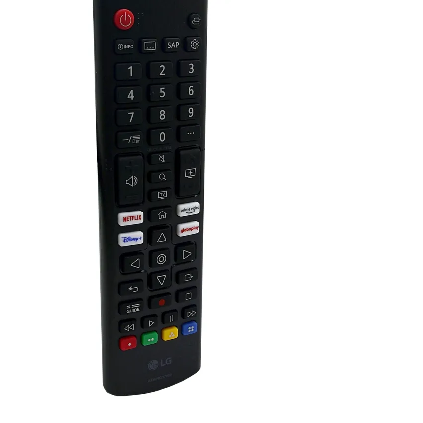 CONTROLE REMOTO SMART TV LG AKB76037602 AKB76040312 AKB76040304 *NETFLIX * PRIME VÍDEO * DISNEY + * GLOBOPLAY*