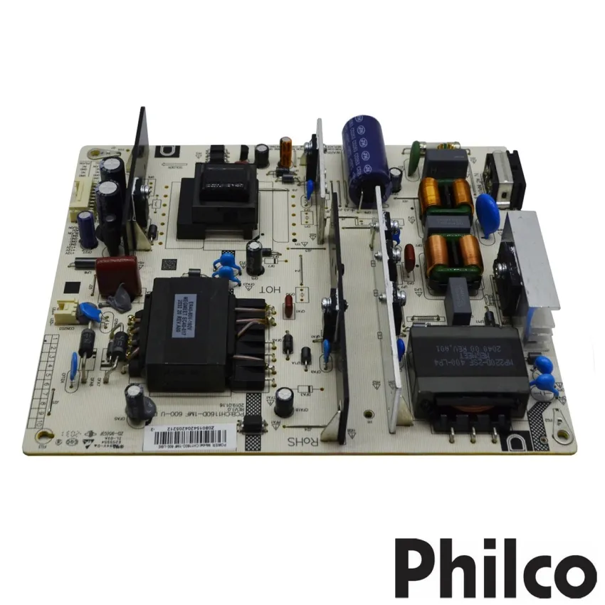PLACA FONTE PHILCO PTV58G71AGBLS PTV58F80SNS PTV55G70SBLSG PTV50G70SBLSG PTV50RCG70BL  PTV50G71AGBLS CH1160D-1MF 600-U