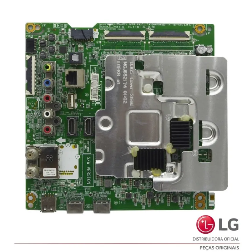 PLACA PRINCIPAL LG 49UJ6525 49UJ6565 EBT64575705 EBU64025705 EBU64085102 EAX67146203 - ORIGINAL