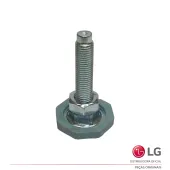 O PAR DE PÉS COM AJUSTE DE ALTURA LAVA E SECA LG AFC72909305 AFC72755404 - ORIGINAL