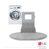 TRAVA DA PORTA PARA MAQUINAS DE LAVAR ROUPA LG MEB61281101 | ATENDE AS LINHA MODELOS WD E NAS