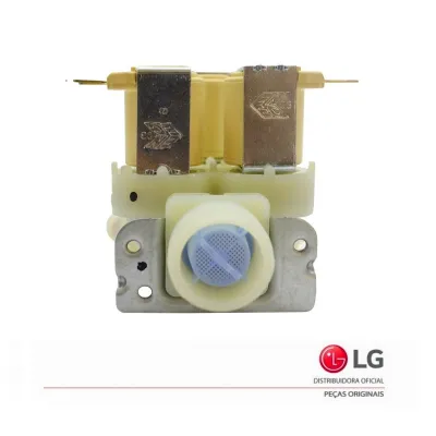 VÁLVULA DE ENTRADA 3 VIAS LAVA E SECA LG 220V 5220FR2075B - ORIGINAL