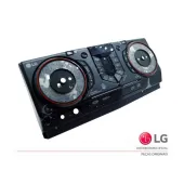 PAINEL FRONTAL MINI SYSTEM LG CL65 CL65-FB AGL76912604 AGL76912616 - ORIGINAL