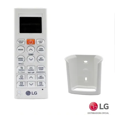 CONTROLE REMOTO AR CONDICIONADO LG S4NW09AA31A S4NW09WA51A S4NW09WA5WA AKB75215401 | ATENÇÃO: FUNÇÃO FRIO | ORIGINAL