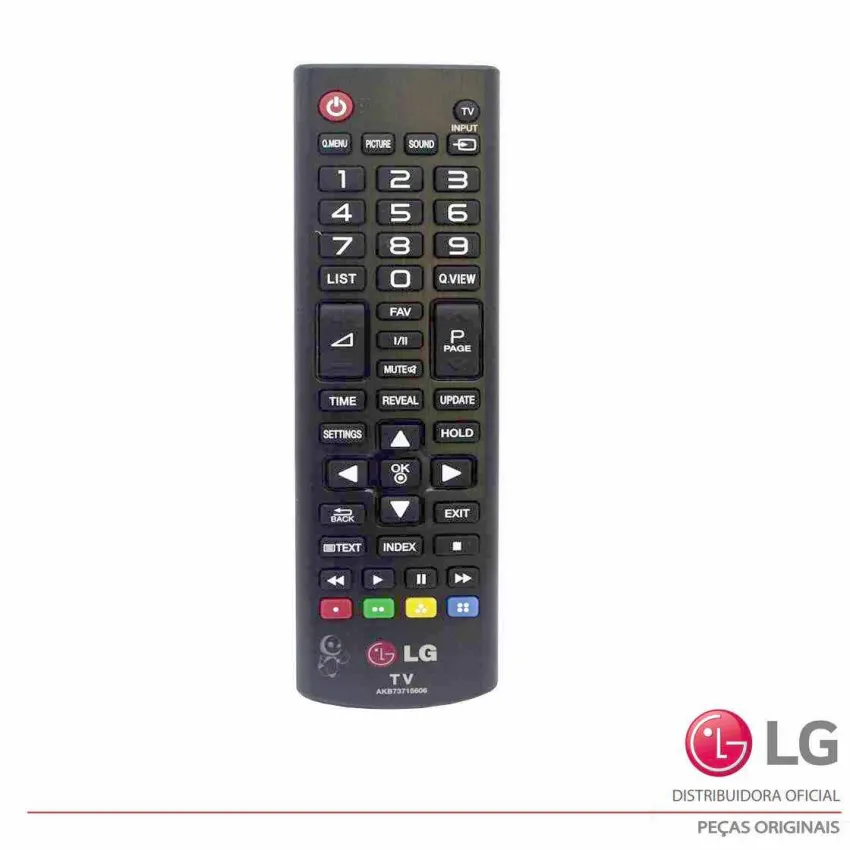 CONTROLE REMOTO LG AKB73715606 ORIGINAL *COMPATÍVEL COM VÁRIOS MODELOS ** CONFIRA NA DESCRIÇÃO ABAIXO *