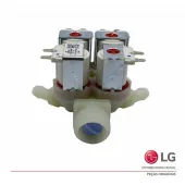 Valvula Entrada De Água 4 Vias 12v Lava E Seca Lg AJU75412402 5220fr2008n - Original