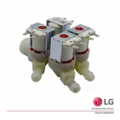 Valvula Entrada De Água 4 Vias 12v Lava E Seca Lg AJU75412402 5220fr2008n - Original