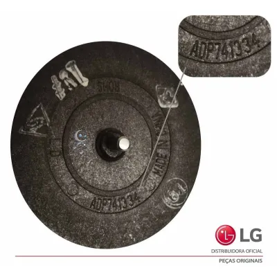 TURBINA / HÉLICE EVAPORADORA LG S4NQ12JA314 S4NQ12JA315 S4NQ12JA31C ADP74133401 ADP73953507 - ORIGINAL