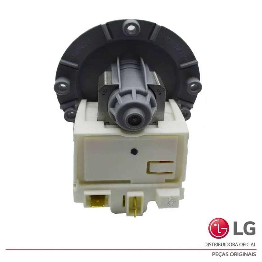 ELETROBOMBA / BOMBA DE DRENAGEM LAVA E SECA LG 127V M120-2 EAU61383503 - ORIGINAL