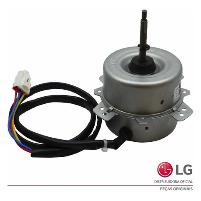 MOTOR VENTILADOR CONDENSADORA AR CONDICIONADO LG 220-240V YDK26-6I-1(AL) EAU41577624
