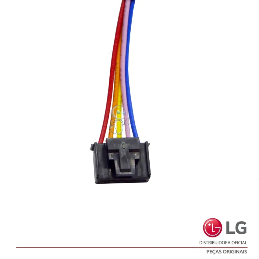 MOTOR STEP / SWING DA ALETA EVAPORADORA AR CONDICIONADO LG 12V 35BYJ46-517 4681AP2968S