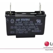 CAPACITOR AR CONDICIONADO LG 0.9UF 400V YMR40904 3H01487A - ORIGINAL