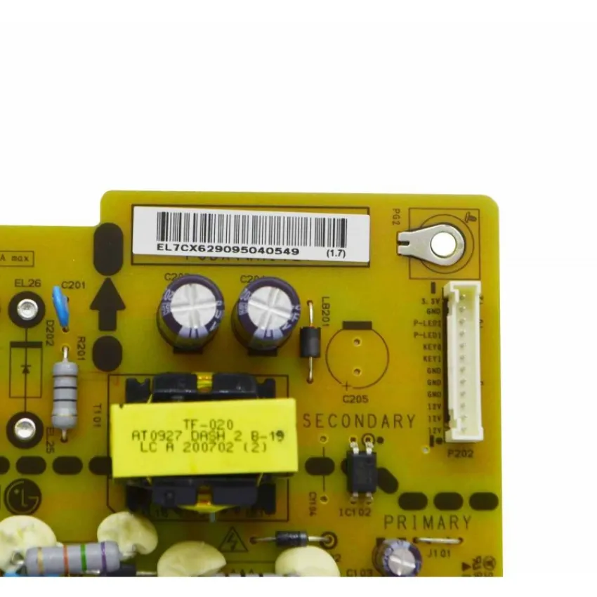 PLACA FONTE LG 22SM3B-B 22SM3G-B 24BN650U-B 24GM79G-B EAY62909502 EAY62909504 EAX64998607 - ORIGINAL
