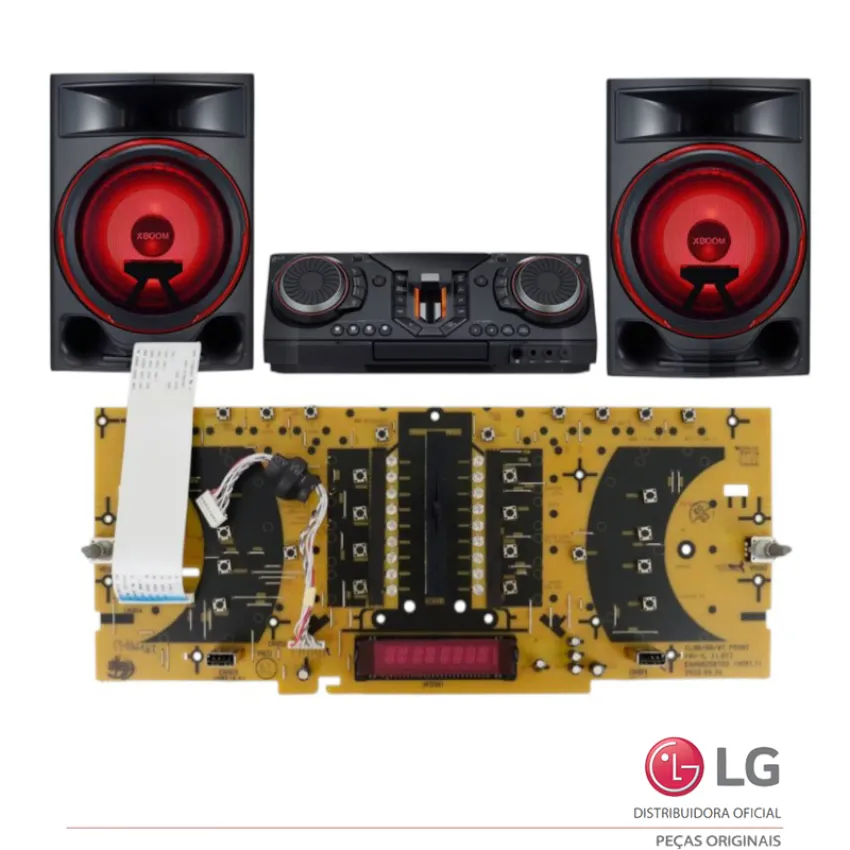 PLACA DO PAINEL FRONTAL LG CL87 CL88 CL98 EBR86877901 EBR86877902 CRB38604701 EAX68258701 | ORIGINAL